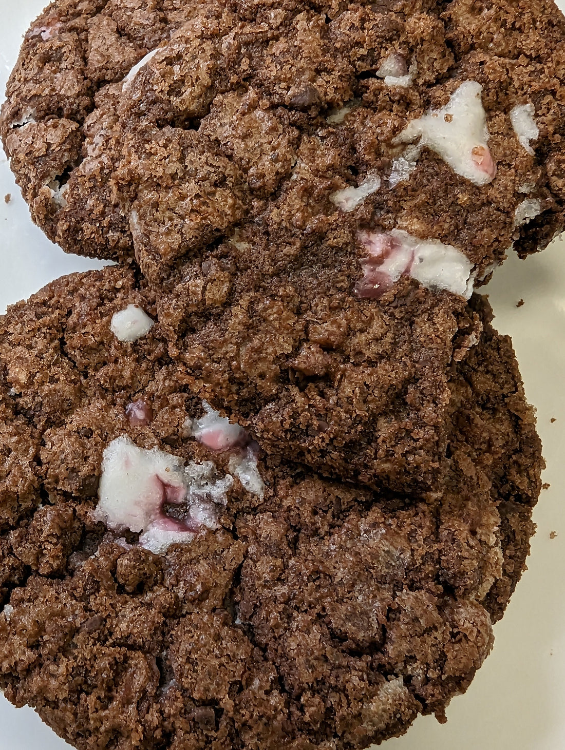 artisan dark chocolate peppermint cookies
