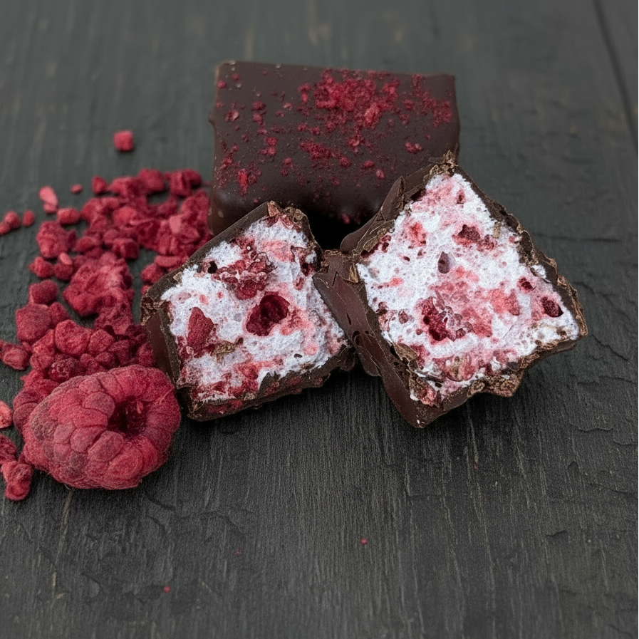 Raspberry Marshmallows